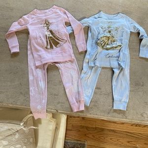 Hanna Andderson  - Disney princess pajamas- organic cotton 3T